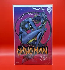 Absolute Batman #13 Catwoman Remarked/Signed Clay Mann RARE 1 of 1 Variant Cover