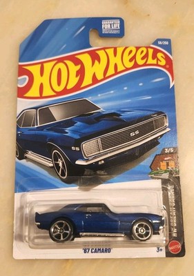 2026 Hot Wheels '67 Camaro 56/250 HW Dream Garage 3/5 BLUE  Dollar Tree EXCLUSIV