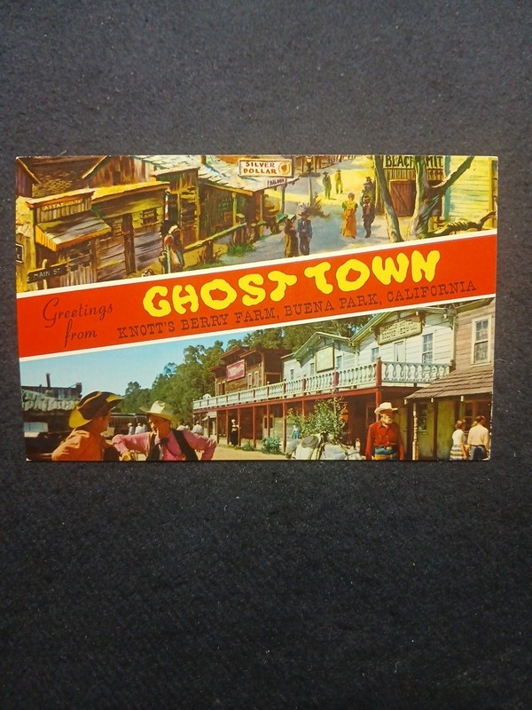 Vintage Postcard Knotts Berry Farm