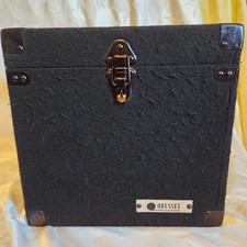 Odyssey Black Carpeted Heavy Duty Record Storage/Utility Case for 90 Vinyl LPS