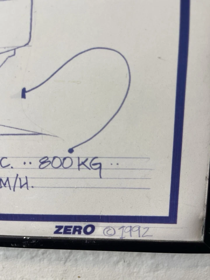 Raro póster Porsche 917 plano para el éxito de colección Foto 3 de 4