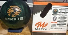 NIB Motiv Pride Empire 15 lbs Bowling Ball Undrilled