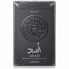 Lattafa Asad Elixir Eau de Parfum Spray, Regu...