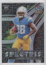 2022 Panini Spectra Rookie Spectris Meta Prizm 9/25 Isaiah Spiller #RSP-ISP 06ys