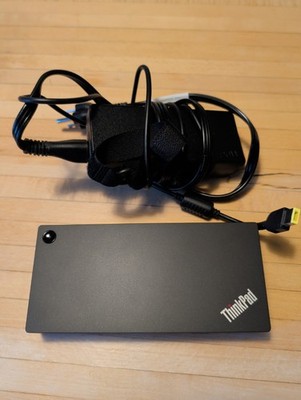 Lenovo ThinkPad Universal USB-C Docking Station 90W Adapter USB-C HDMI Ethernet