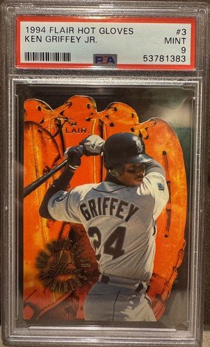 Ken Griffey Jr. #3 1994 Flair Hot Glove card