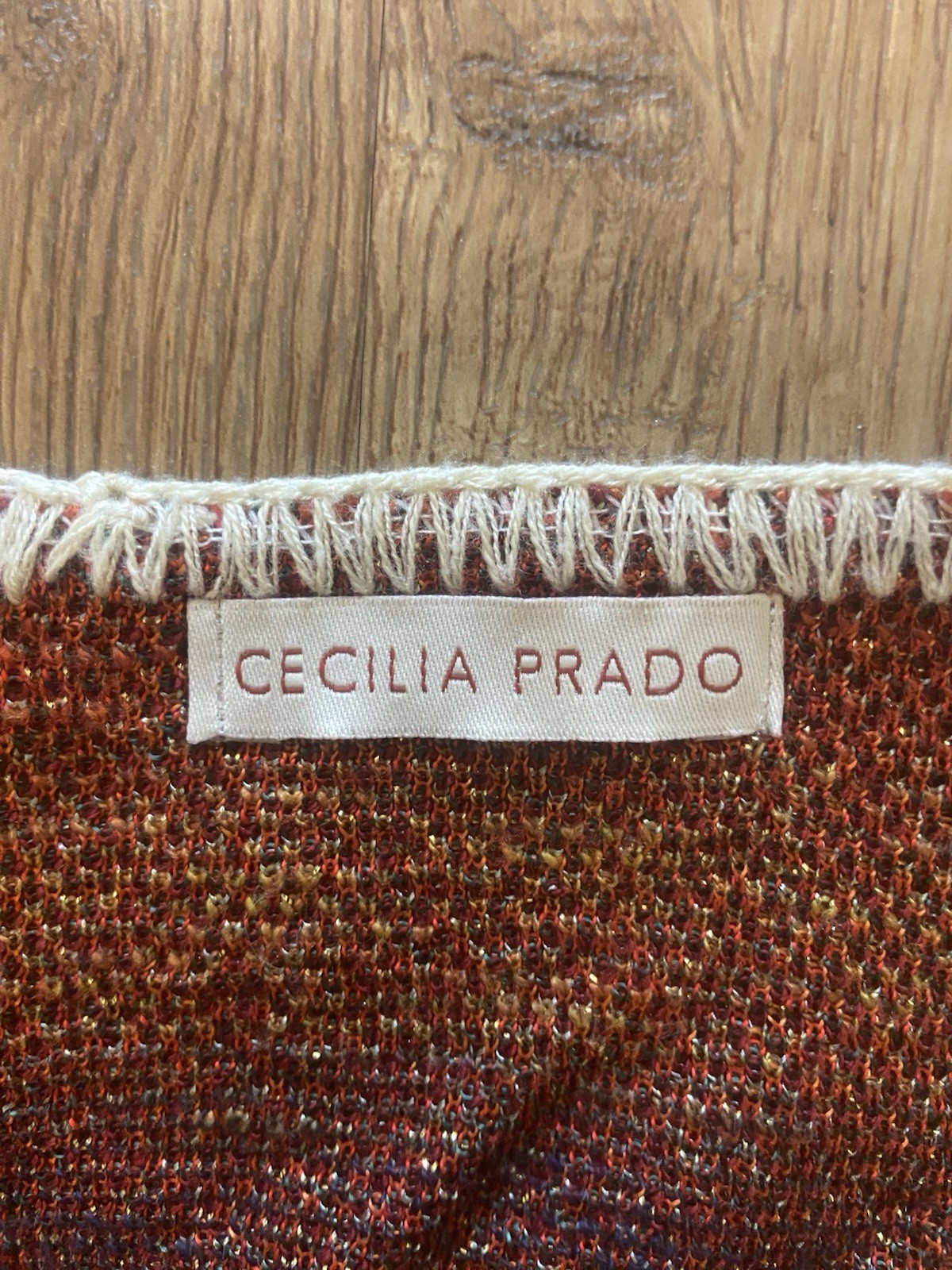 Cecilia Prado Infinity, Scarf, Boho Patchwork, Ec… - image 2