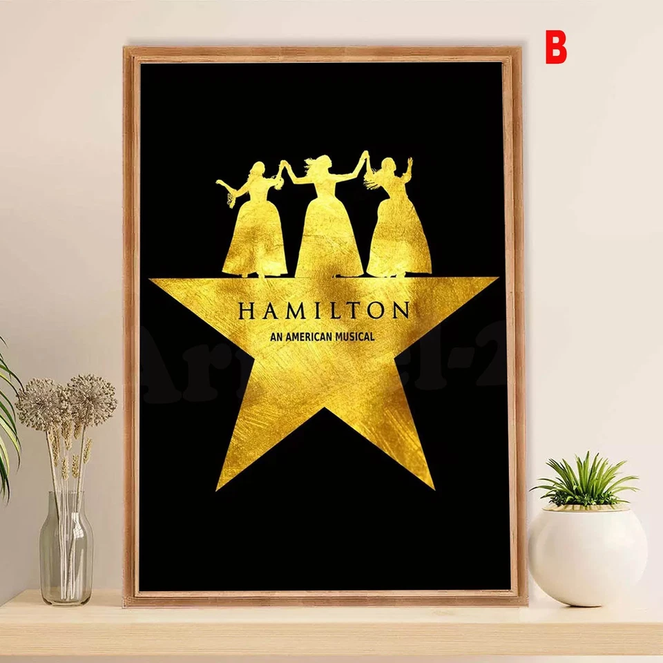 Hamilton An American Broadway Musical Poster Picture Home Decoration, Noframe - Image 3 of 4