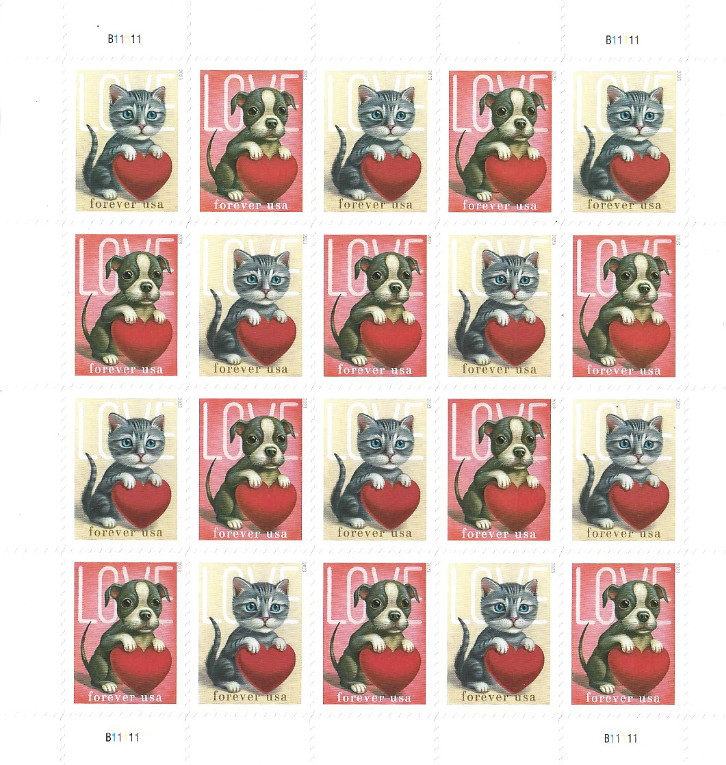 USPS sheet OF FOREVER STAMPS  (RETIRED DESIGNS)