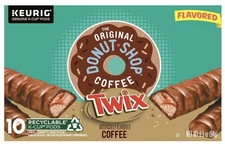 The Original Donut Shop Coffee Twix Kcups 3.3 Oz Keurig 10 Pods