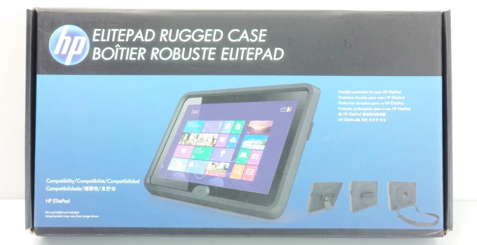 HP Elitepad 900 G1 1000 G2 Rugged Case Schutzhülle 714694-B21 708772-001