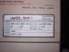 HITACHI HFC-VWS 5.5HF3 TRANSISTOR INVERTER