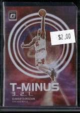 2022-23 Donruss Optic #1 DeMar DeRozan T-Minus 3...2...1... Purple