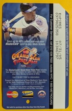 Mets, Grand stand series, #3- Mint Condition, NYC Metrocard
