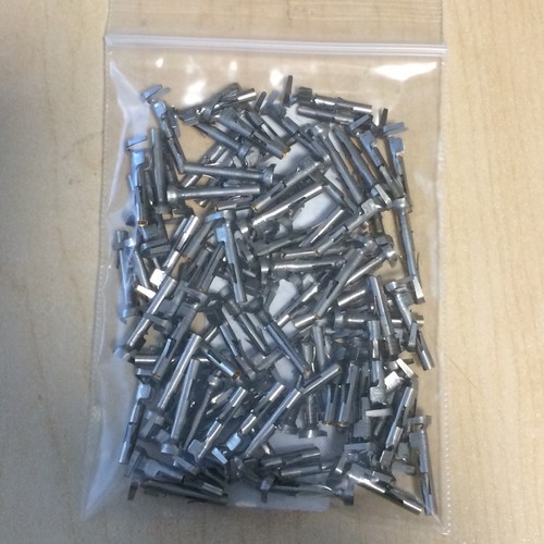 100 TE Connectivity AMP 350551-6 MATE-N-LOK 14-20AWG Crimp Socket Connector NEW - Picture 2 of 6