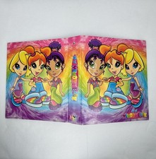 Vtg Lisa Frank My Memory Scrapbook 3 Ring Binder Y2K School Tie-dye Fab Friends