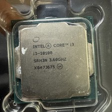 Intel Core i3-10100 - 3.60GHZ SRH3N Quad Core 6MB L3 Cache Socket CPU