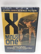 SEALED - X Minus One (Classic Radio Science Fiction) 9 CD'S Approx. 9 hours SEALED - X Minus One (Classic Radio Science Fiction) 9 CD'S Approx. 9 hours