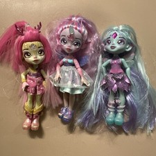 Magic Mixies Doll lot of 3 Pixie Pixling Flyt Unia Deerlee