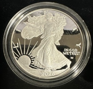 2026 Congratulations Set American Eagle 1oz Silver Proof Coin 26RF Cameo NICE!
