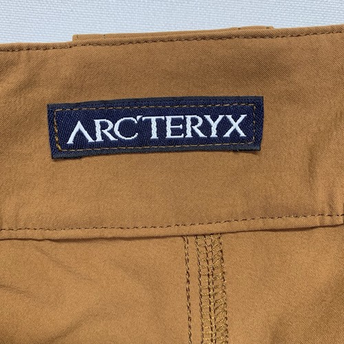 Arcteryx Hiking Pants Womens 12 32” Waist Brown Nylon Stretch Gorpcore Travel - Picture 10 of 16