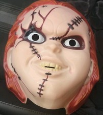 Halloween Mask CHUCKY Costume Universal City Studios Adjustable Strap Horror Mov