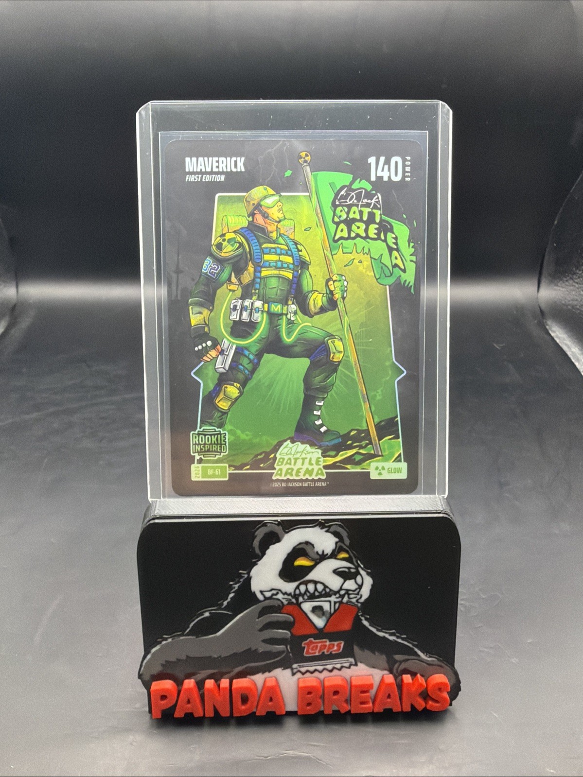 2026 Bo Jackson Battle Arena Maverick Battle Foil Glow Power 140 Cooper Flagg