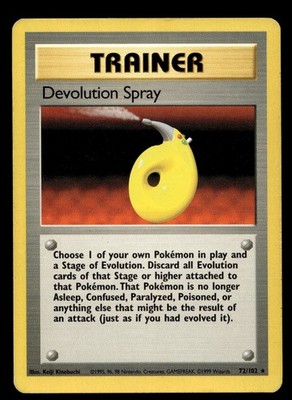 Devolution Spray Unlimited Rare Base Set 072/102 LP