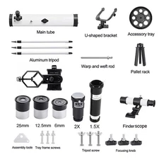 76700 Astronomical telescope professional Newtonian reflector Lunar observation