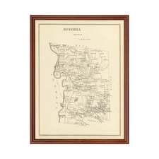 Old Map of Haverhill, NH 1892 - Vintage Haverhill New Hampsh