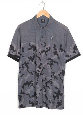 GALVIN GREEN Golf Poloshirt Herren Größe XL Stretch Polyester Camouflage