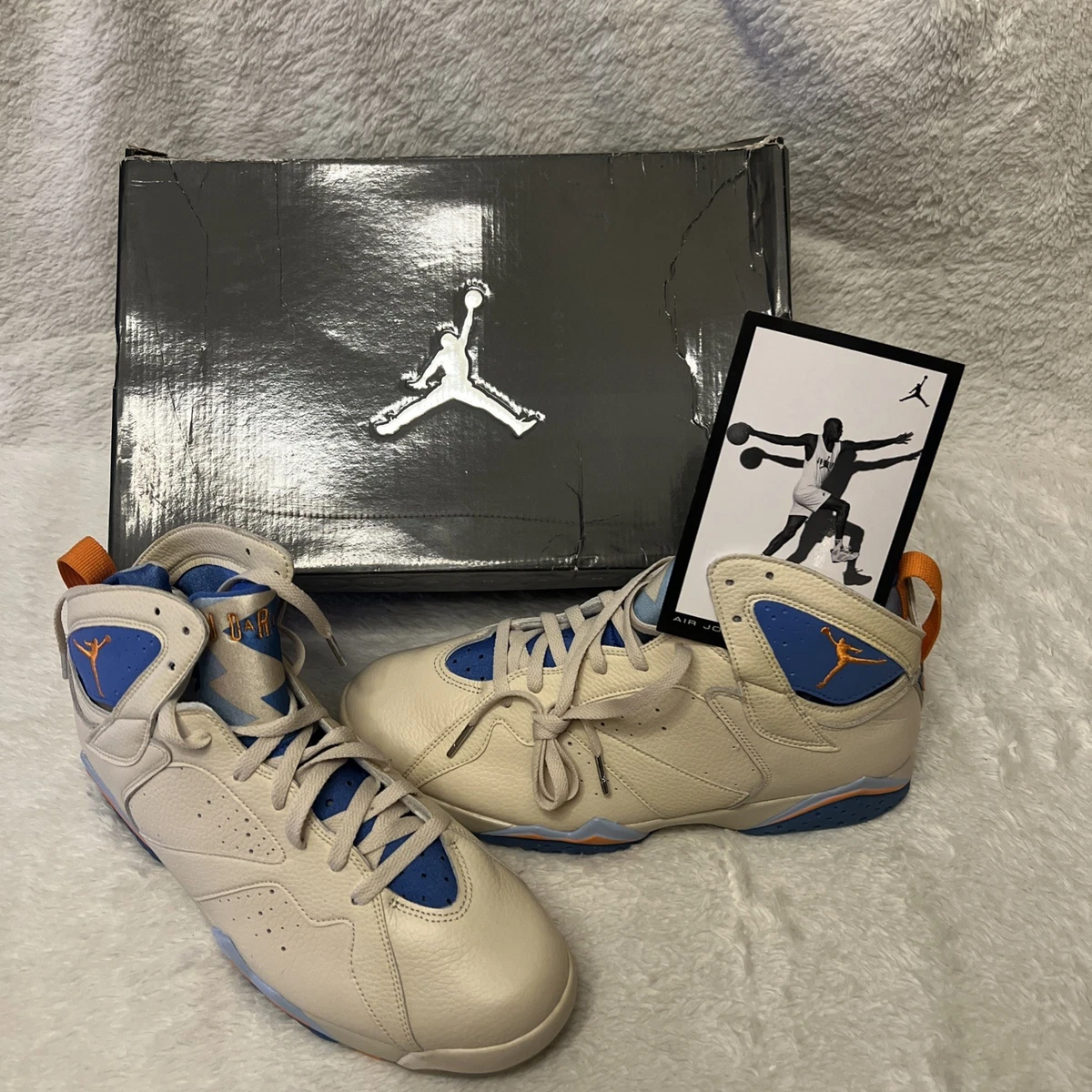 Jordan 7 Retro Pacific Blue | eBay