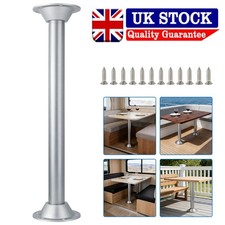 Island Table Leg Set Kit with 2 Above Floor Bases No Floor Cut for VW Conversion