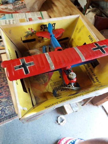 Early Bird Vintage Cox Focker Wolf gasbetriebenes und gefesseltes Flugzeugmodell