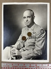 Four Star General Omar Bradley- Vintage Signed Photograph PSA Authenticated