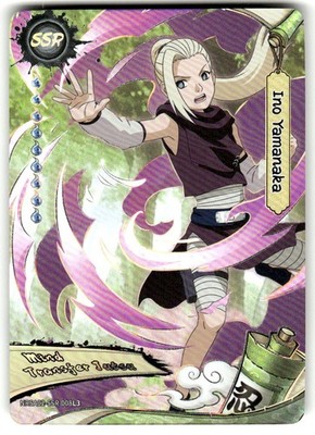 Ino Yamanaka NRSA02-SSR-008L3 Naruto Kayou Chapter Jin Near Mint