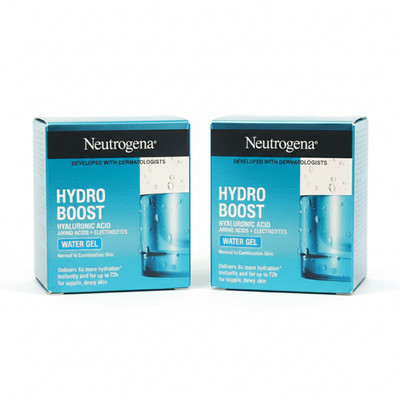 Neutrogena Hydro Boost Water Gel Face Moisturizer 1.7 OZ Pack of 2