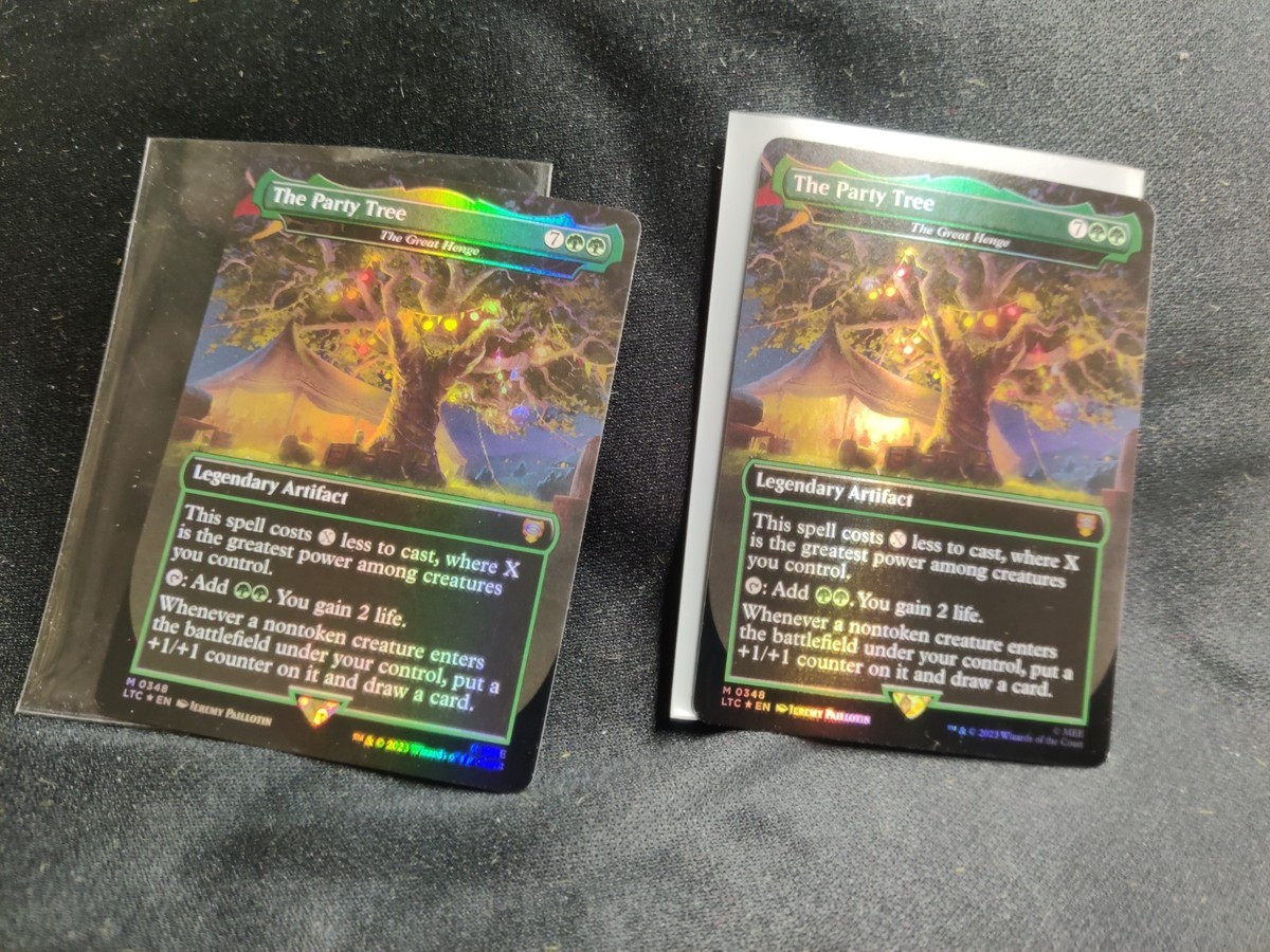 MTG: The Party Tree / The Great Henge (Foil) - Commander: The Lord