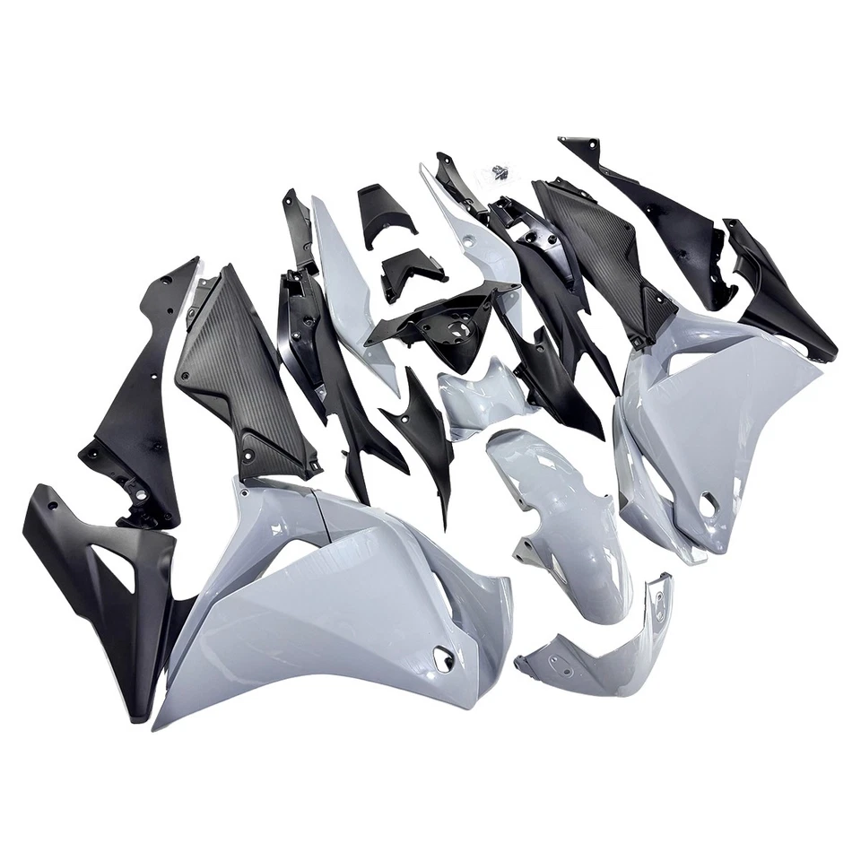 Cement Grey Black Fairings For Honda CBR250R 2011 2012 2013 14 2015 Bodywork Kit Foto 3 de 4
