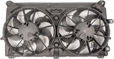 GM1101 Replacement Dual Radiator & Condenser Cooling Fan Assembly for... 