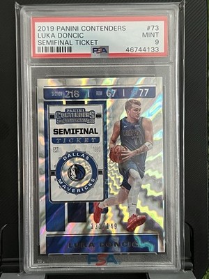 2019-20 Panini Contenders - Luka Dončić #73 Semifinal Ticket /149
