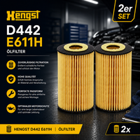 Hengst ÖLfilter D442 E611H 2X Filter MotoröL FüR Alfa Romeo Fiat Saab Opel Suzuk