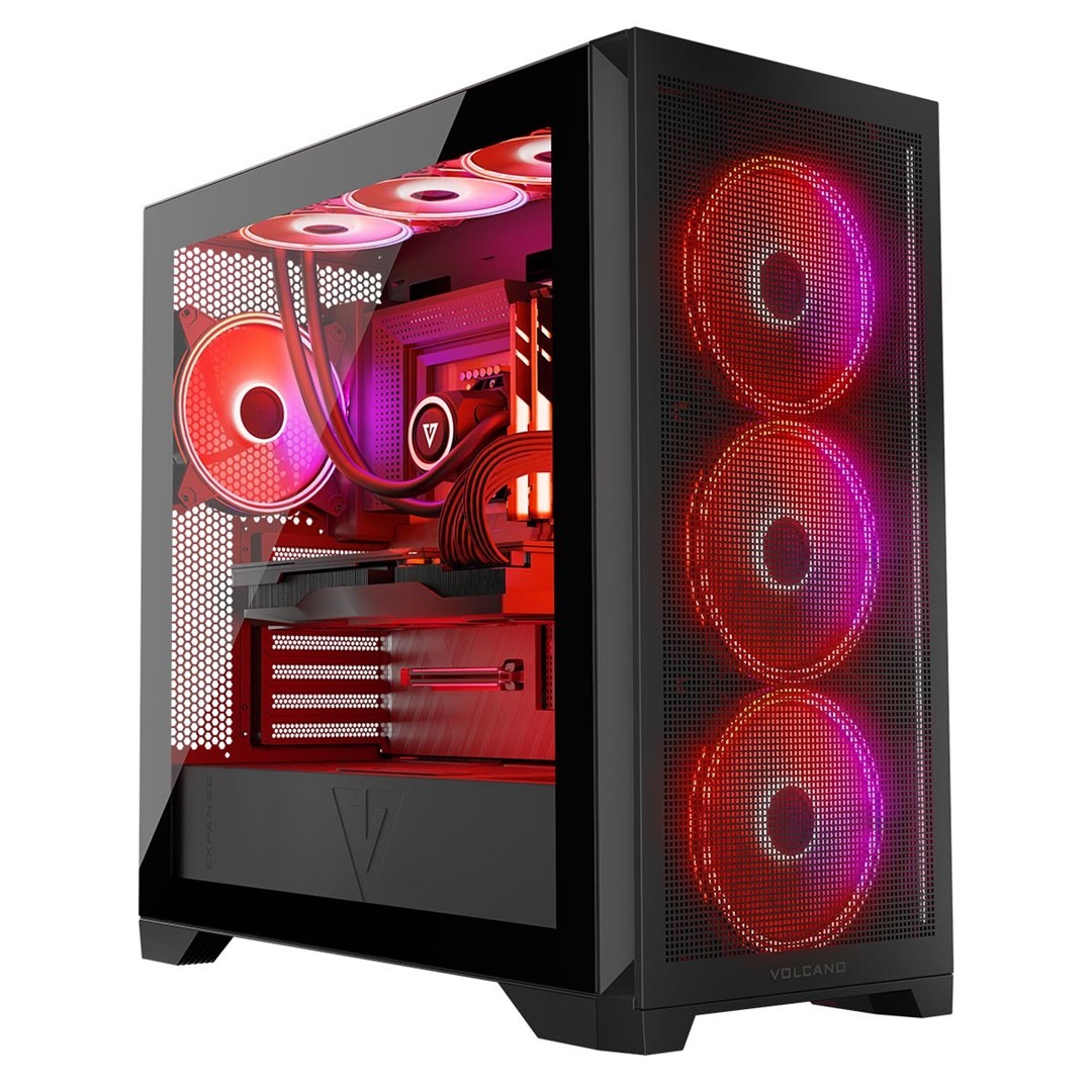 5903560981275 MODECOM VOLCANO EXPANSE S APEX ARGB MIDI Black MOD 27190₽