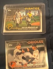 Topps 2024 Update Series Veteran Combos 2 Card Lot US160/US285 Skenes