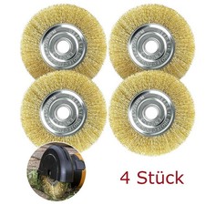 4X Drahtb&uuml;rste RAC814 f&uuml;r Ryobi 18V Fugenreiniger f&uuml;r Gloria Fugenb&uuml;rste 115mm