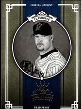 2005 Donruss Diamond Kings #269 Brad Penny   Black & White Florida Marlins