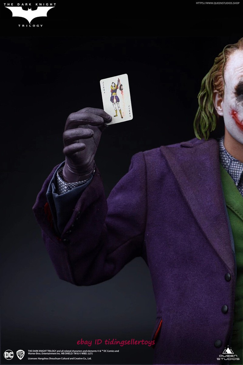QUEEN STUDIOS The Joker Batman the Dark Knight 1/4 Action Figure