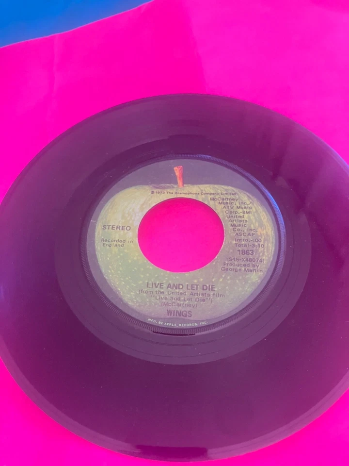 *** COLLECTION OF RARE 45’s!! BEATLES! ***  - Imagem 3 de 4