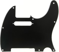 Fender Standard Telecaster Pickguard - Black 8-hol on sale Fender Standard Telecaster Pickguard - Black 8-hol on sale