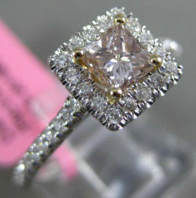 ESTATE WHITE CHOCOLATE FANCY DIAMOND 18KT